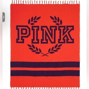 PINK Logo Boyfriend Blanket